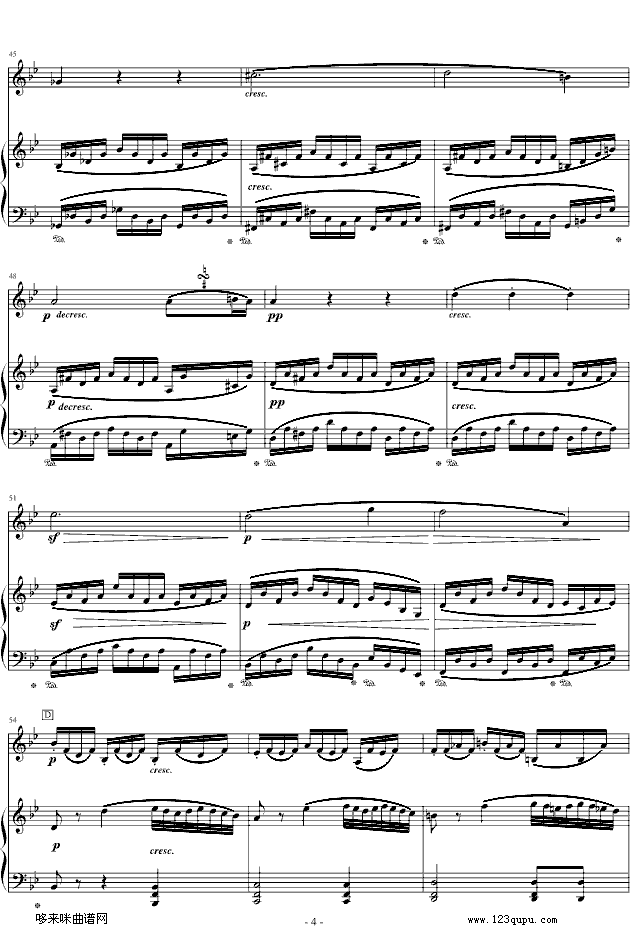 貝多芬-春天奏鳴曲第二樂章-貝多芬 4
