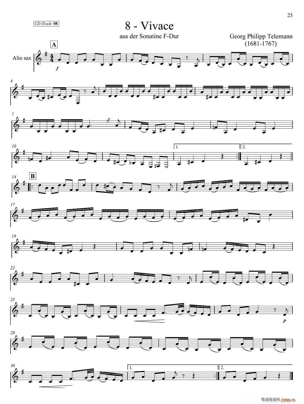 古典SAX12首(八字歌譜)8