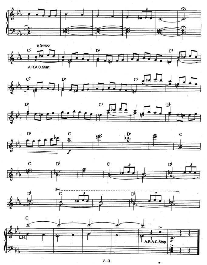 马拉圭纳舞曲 爵士乐版(电子琴谱)3