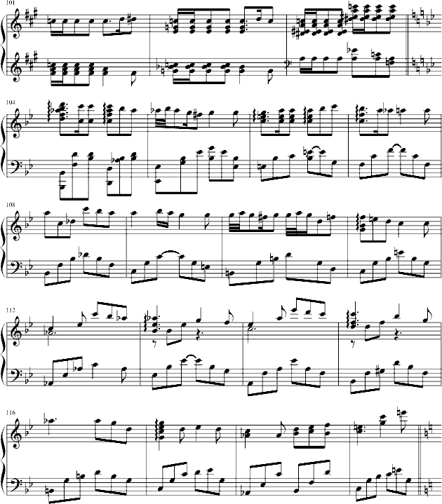 小奏鸣曲(钢琴谱)7
