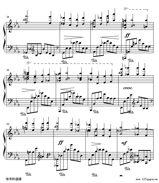 第二钢琴协奏曲第三乐章-拉赫玛尼诺夫 2