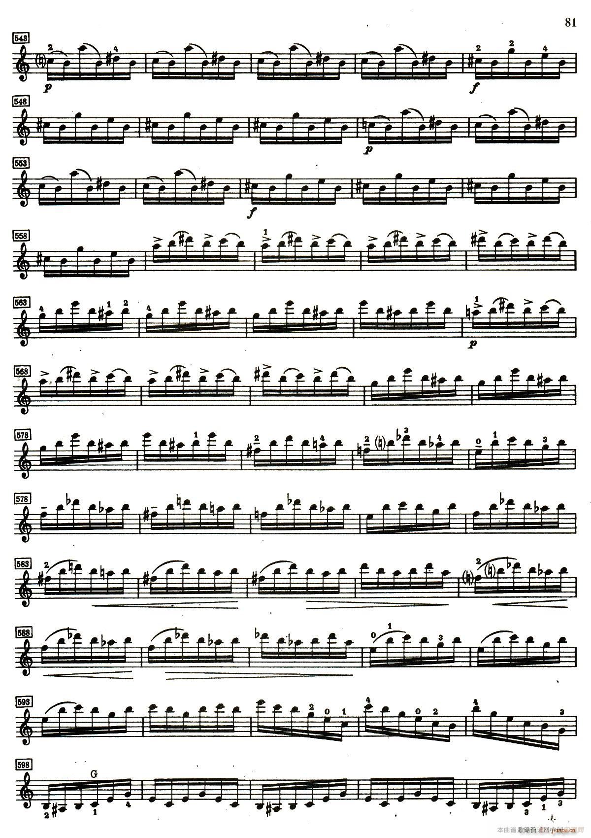 D小調小提琴協奏曲(小提琴譜)20