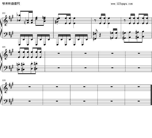 卡門-霍洛維茨(鋼琴譜)6