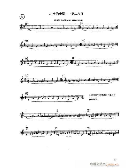 木管樂器演奏法61-80(十字及以上)5