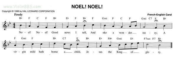 129.NOEL！NOEL！(小提琴谱)1