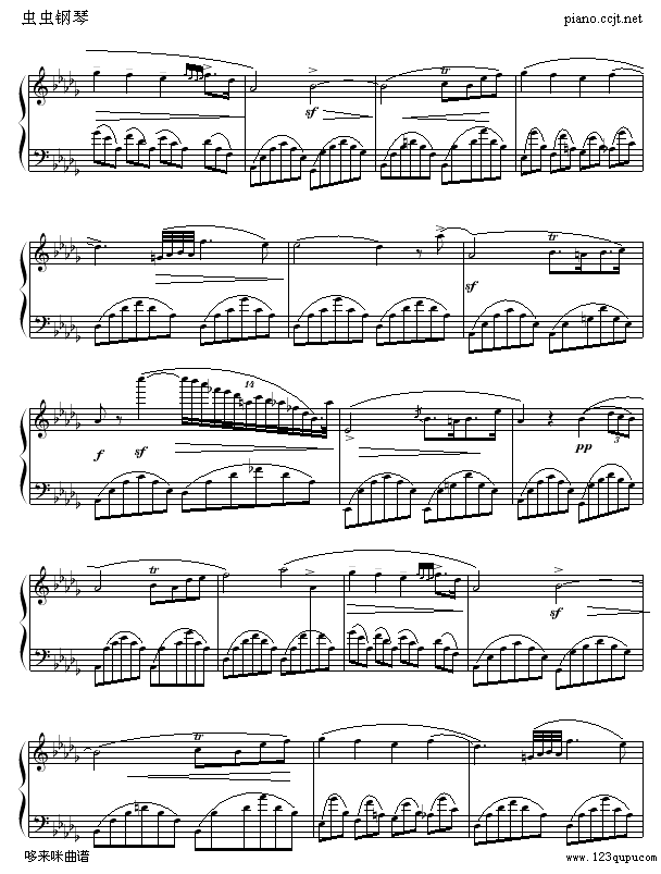 幻想即兴曲-Music-boy-肖邦(钢琴谱)5