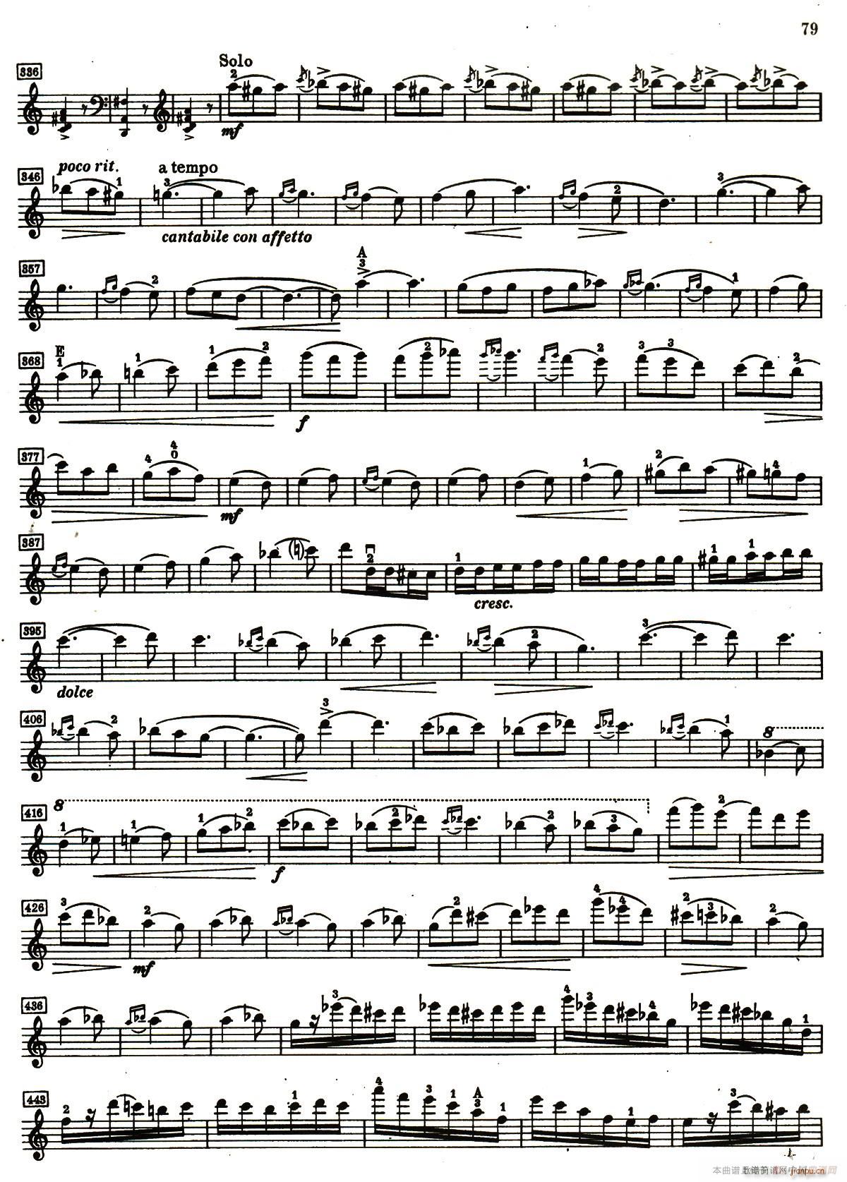 D小調小提琴協奏曲(小提琴譜)18
