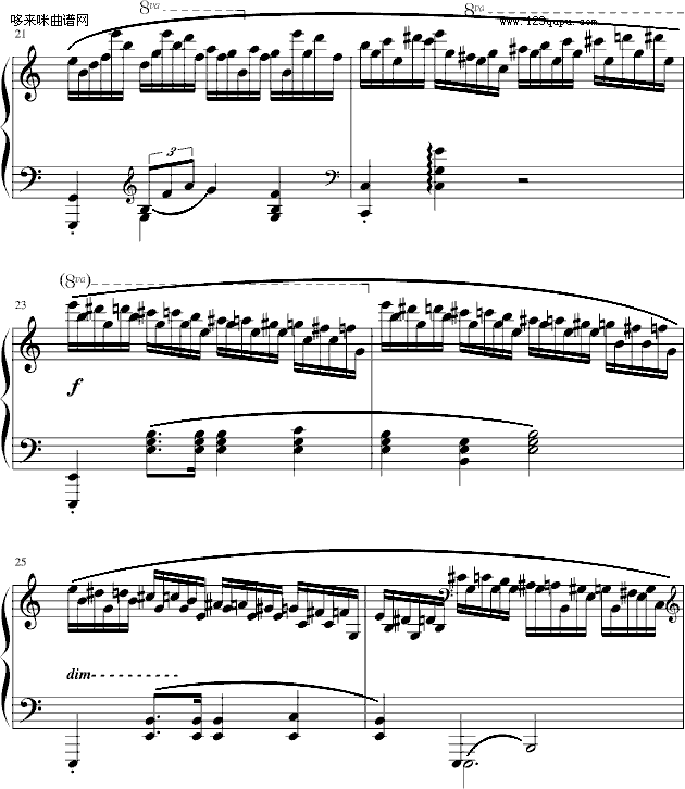 練習曲Op.25No.11-肖邦 4
