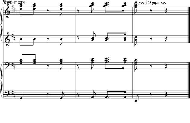 西班牙斗牛舞曲--马基纳(钢琴谱)10