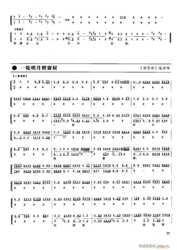 节振国 京剧现代 目录1 60(京剧曲谱)37