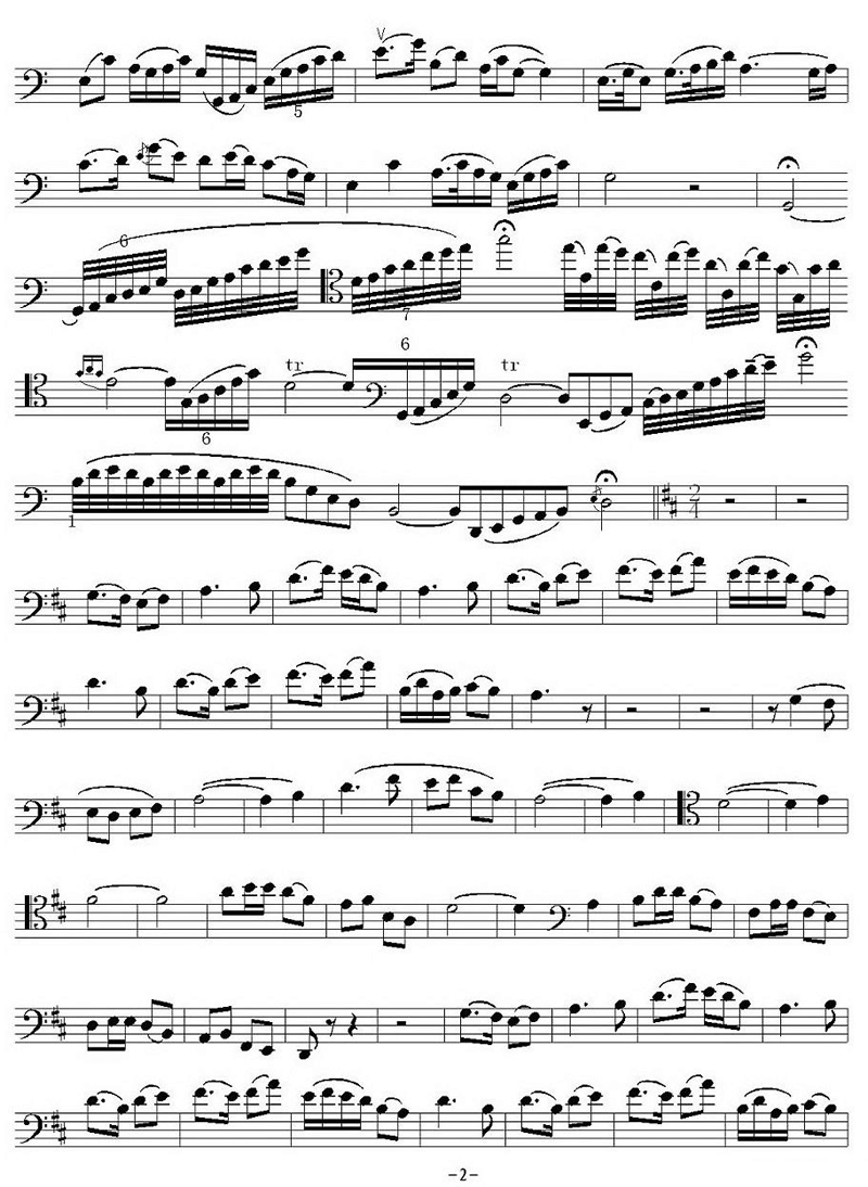 中國樂譜網——【提琴樂譜】梁山伯與祝英臺