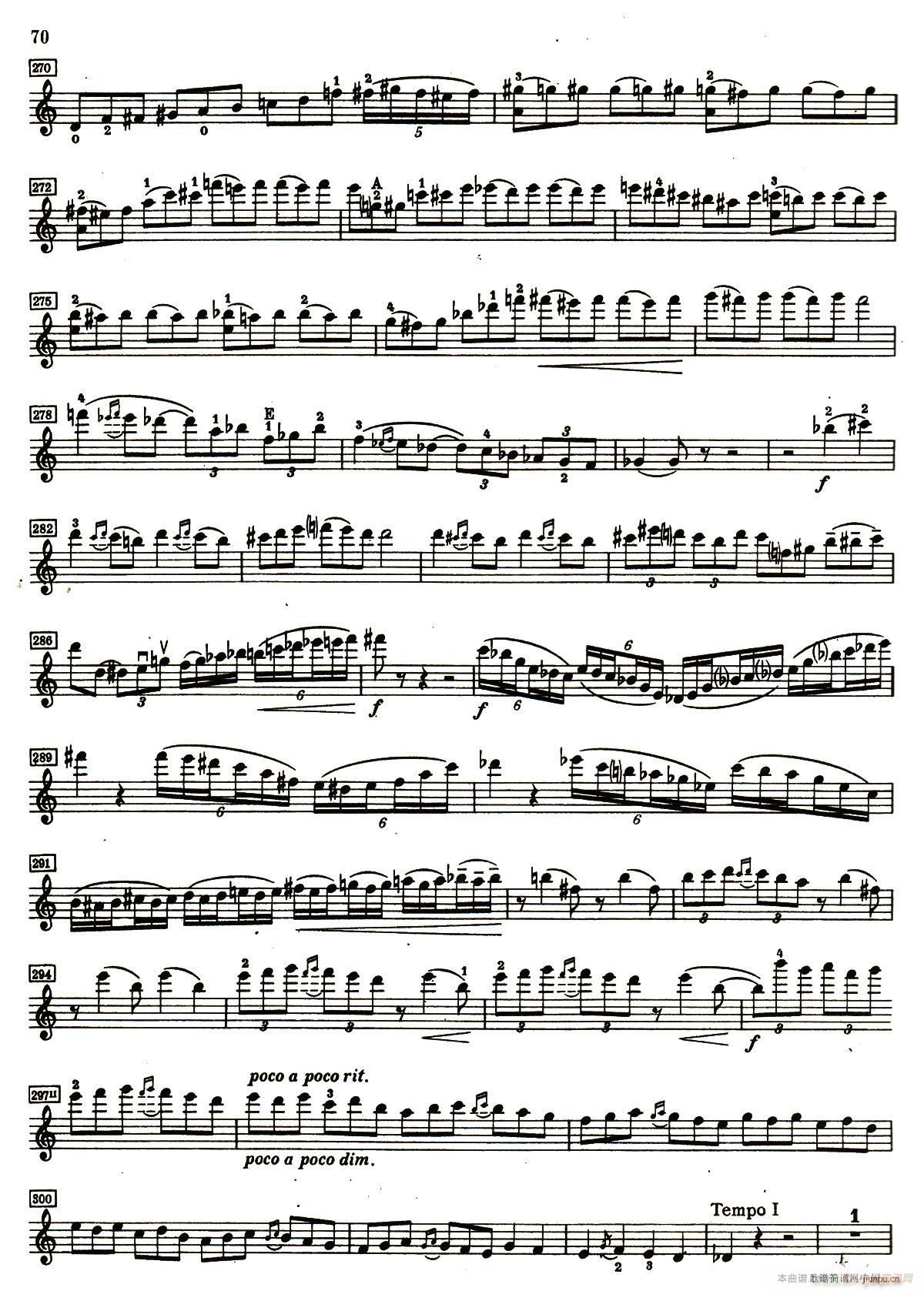 D小調小提琴協奏曲(小提琴譜)9