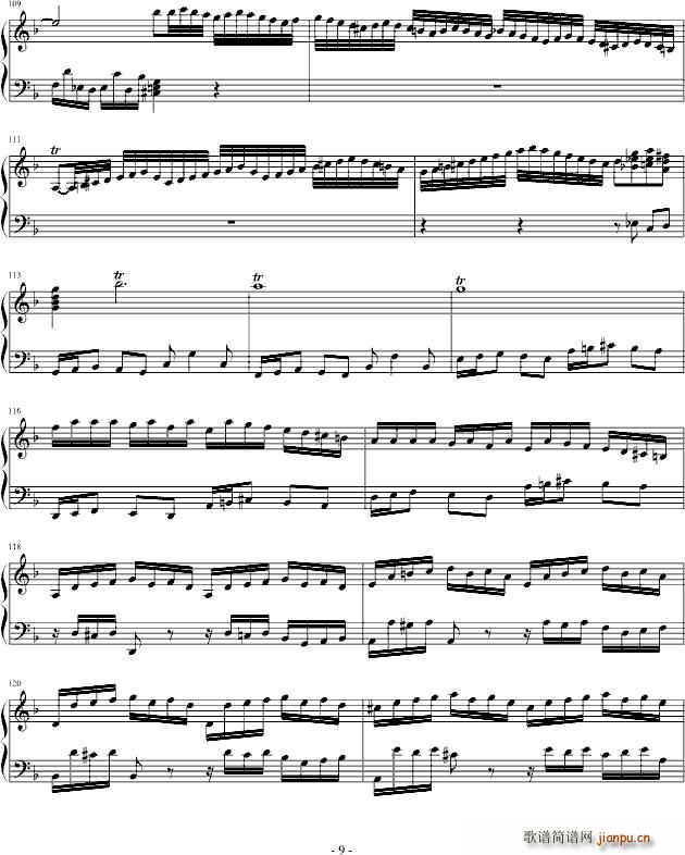 Concerto(八字歌谱)9