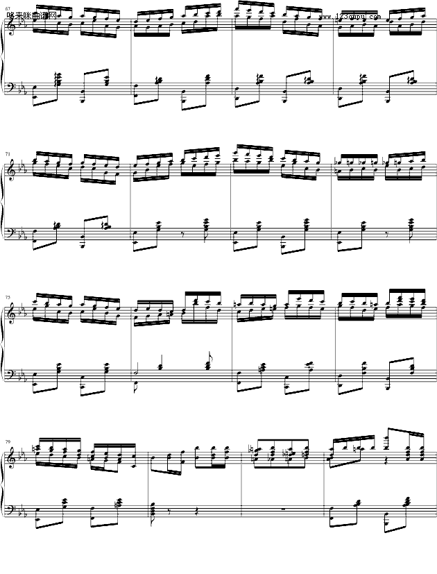 意大利波爾卡-拉赫馬尼若夫(鋼琴譜)5